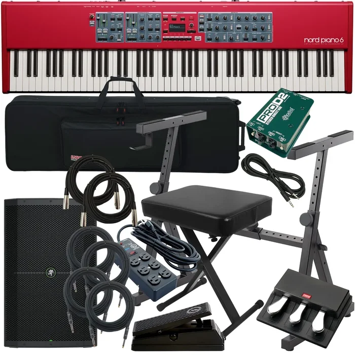 Nord Piano 6 88 Stage Piano COMPLETE STAGE BUNDLE