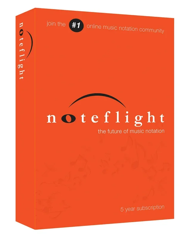 Noteflight Online Music Notation Software, 5yr license