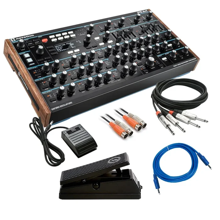 Novation Peak 8-Voice Polyphonic Desktop Synthesizer CABLE KIT