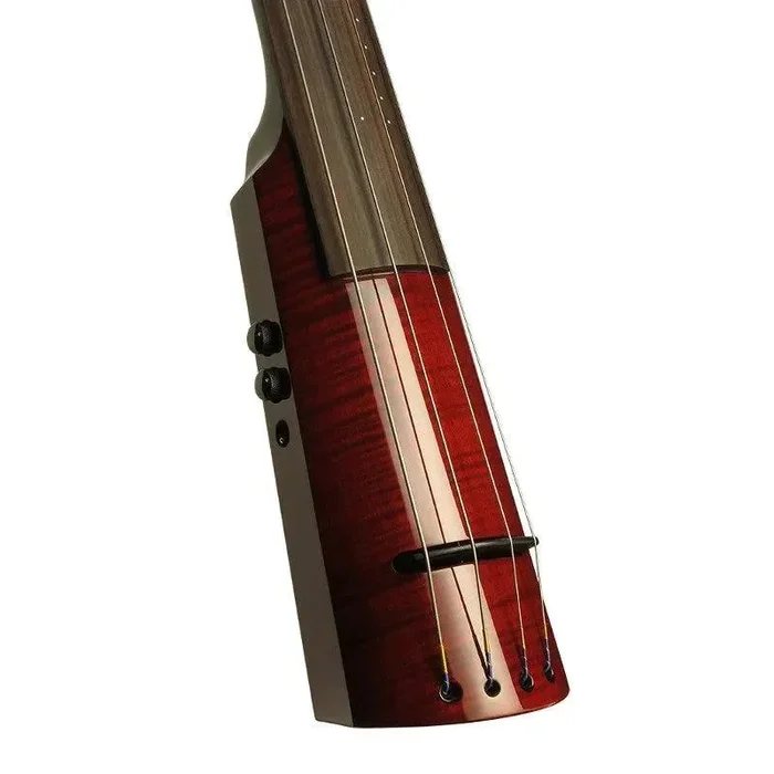 NS Design WAV4 upright bass, Transparent Red