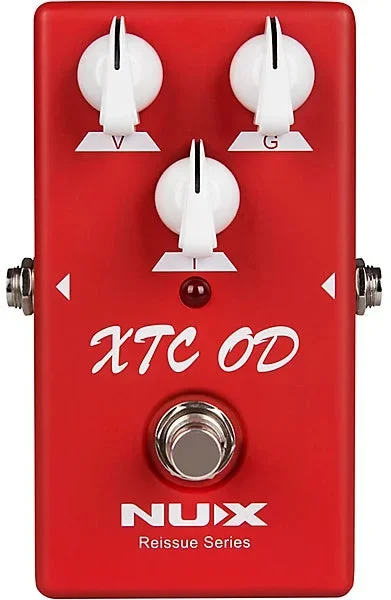 NUX XTC OD Guitar Effect Pedal overdrive effect rich harmonics and fast response
