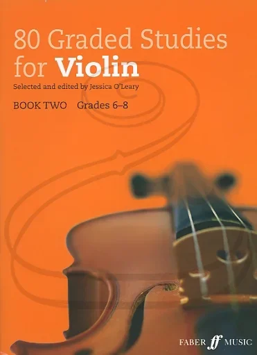 O’Leary: (collection) 80 Graded Studies for Violin, Bk.2 (violin) Faber Music