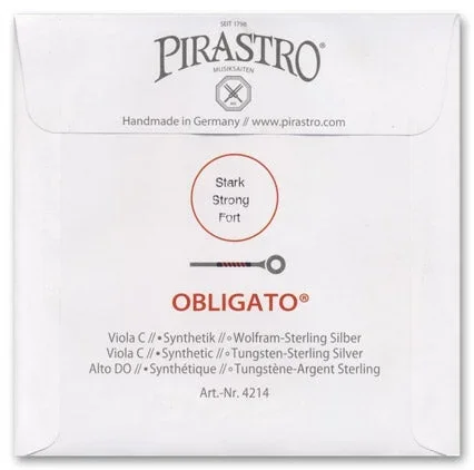 Obligato Viola C String – Heavy Gauge (Synthetic/Tungsten-Silver)