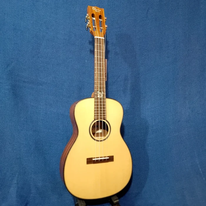 Ohana Baritone Body / Tenor Neck BKT-250G All Solid Spruce / Acacia Ukulele h616