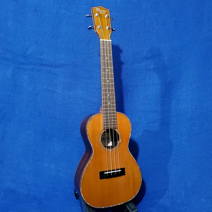 Ohana Concert CK-50G All Solid Cedar / Rosewood Ukulele -136
