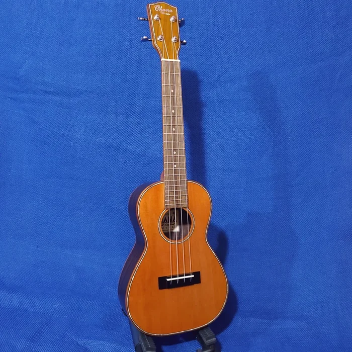 Ohana Concert CK-50G Blem All Solid Cedar / Rosewood Ukulele -446