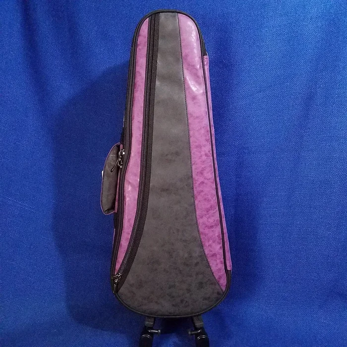 Ohana Concert Ukulele Soft Case Purple / Black UCS-24BP