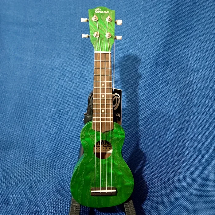 Ohana Sopranissimo O’Nina Green SK-08GN Laminate Willow Teenie Tiny Ukulele h351