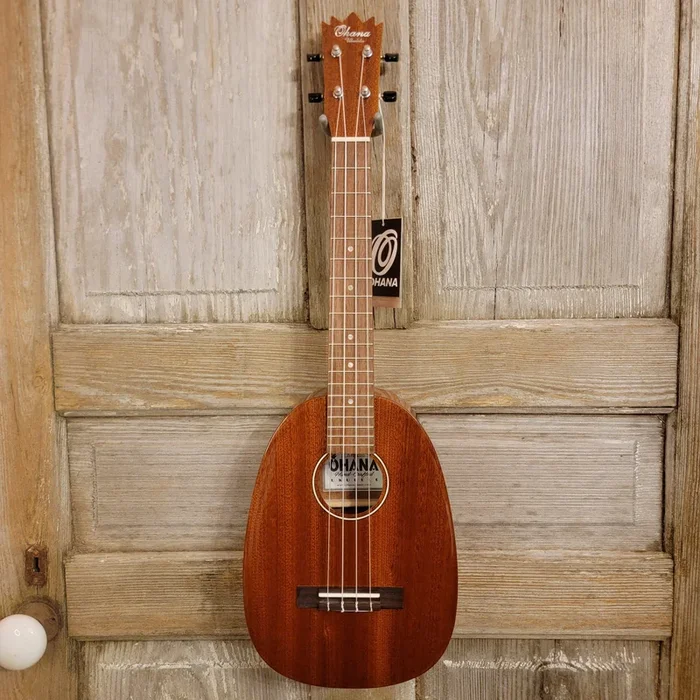 Ohana Tenor Pineapple PKT-25G All Solid Mahogany Gloss Ukulele h748