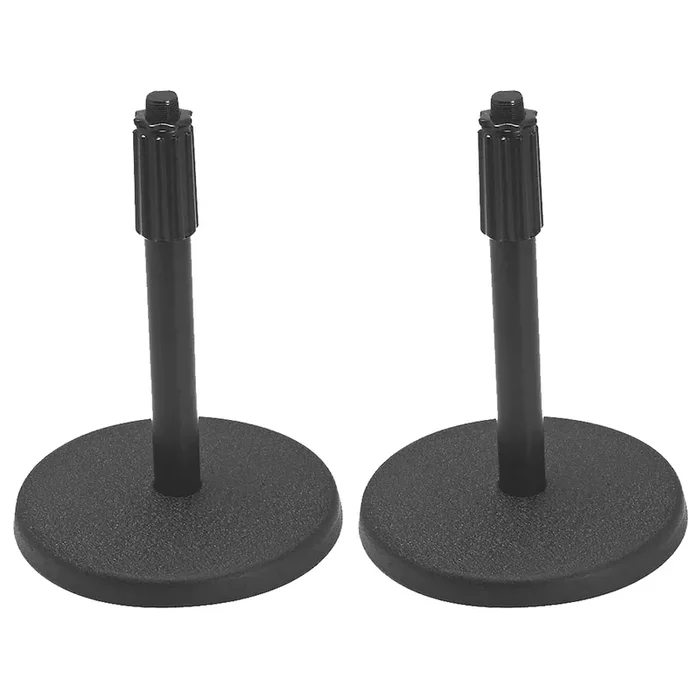 On Stage Stands Adjustable Height Desktop Stand 2 Pack Bundle