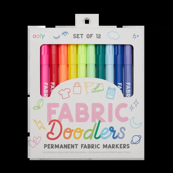 Ooly fabric doodlers markers