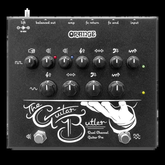 Orange Guitar butler Dual-Channel Guitar Preamp Pedal