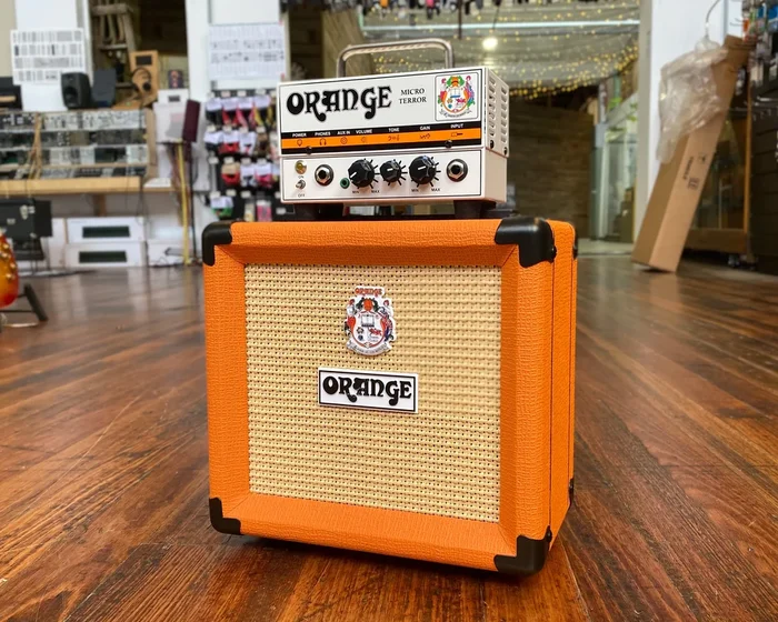 Orange Micro Terror with 1×8″ Speaker Cabinet