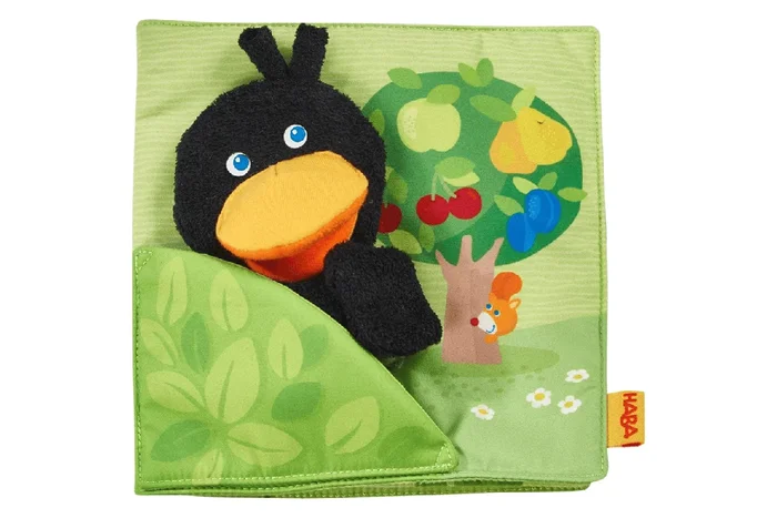 Orchard Soft Book with Raven Finger Puppet