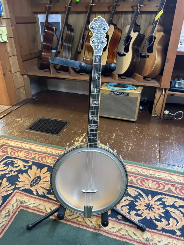 Orpheum (Rettberg & Lange) c. 1920 #3 Special 4-String Open Back Tenor Banjo – USED