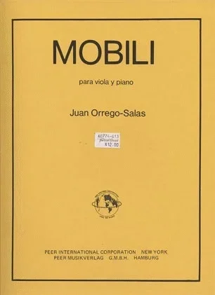 Orrego-Salas: Mobili (Viola)
