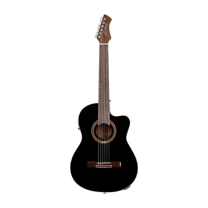 Ortega Performer Series 4/4 Classical Guitar W/ Gig Bag – Black