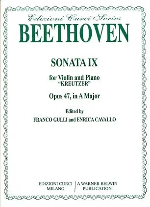 *OUT OF PRINT* Beethoven, L.van: Kreutzer Sonata Op.47 (violin & piano)