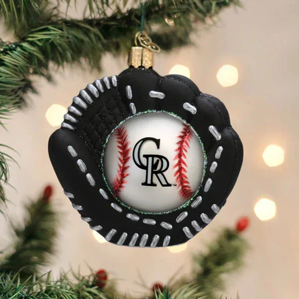 OWC-Rockies Baseball Mitt