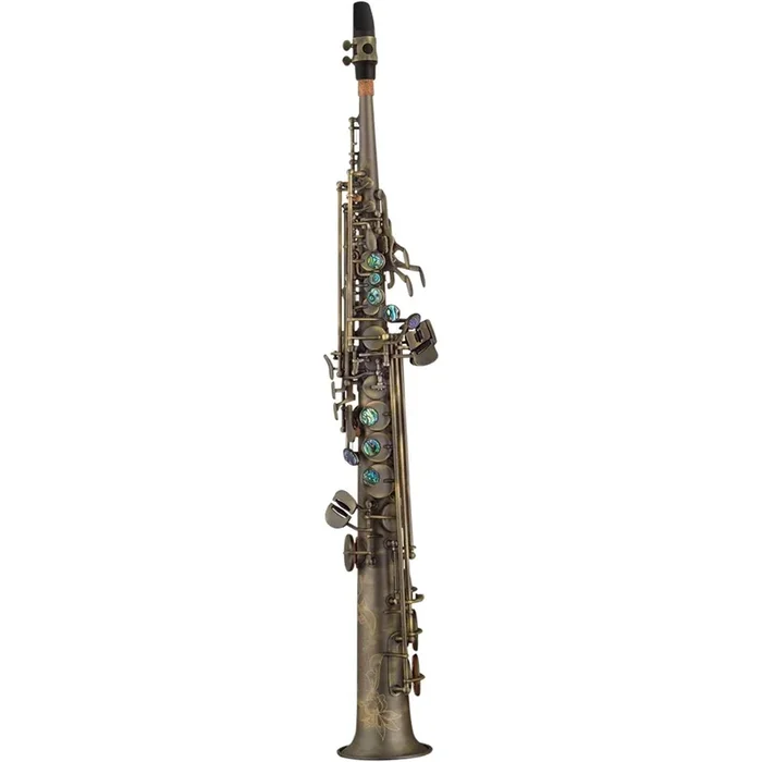 P. Mauriat System 76 One-Piece Professional Soprano Saxophone – Dark Lacquer