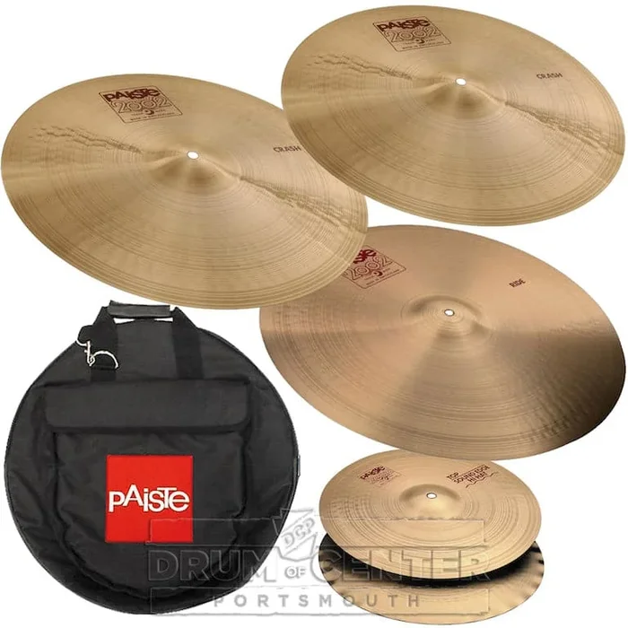 Paiste 2002 “Abe” Cymbal Set 15/20/22/24 w/Bag