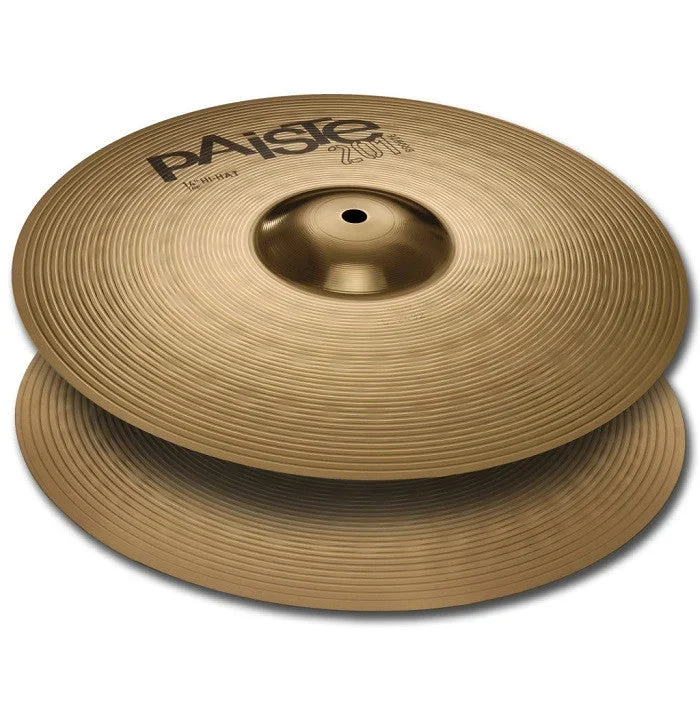 Paiste 201 Bronze Series 14inch Hi-Hat Cymbal