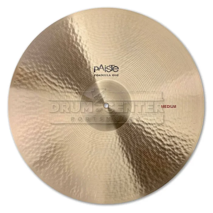 Paiste Custom Formula 602 Medium Crash Ride Cymbal 22″ 2809 grams
