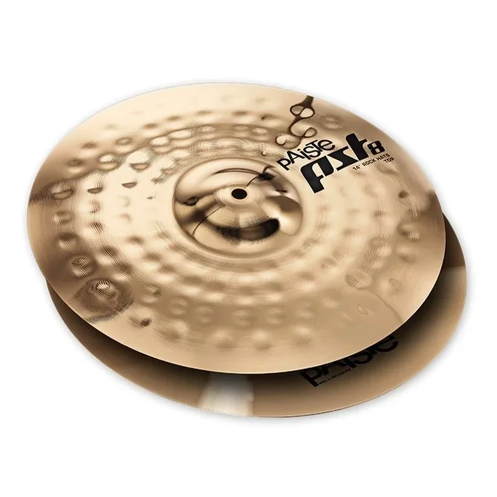 Paiste PST 8 Reflector Rock Hi Hat Cymbals 14″