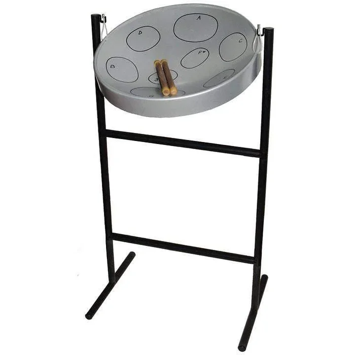Panyard Jumbie Jam Steel Drum – Silver