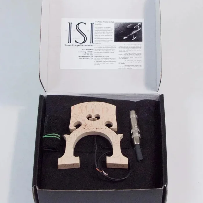 Pastilla ISI Aceto/Violect Deluxe para violonchelo, sin terminación (conector sin cable incluido)