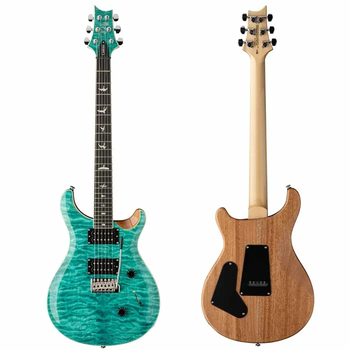 Paul Reed Smith SE Custom 24 Quilt Electric Guitar – Turquoise