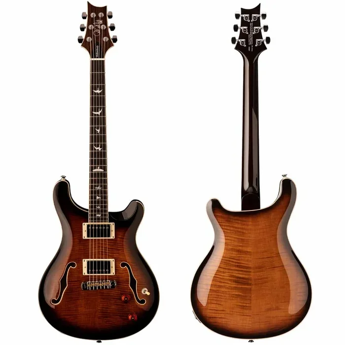Paul Reed Smith SE Hollowbody II Electric Guitar – Black Gold Burst