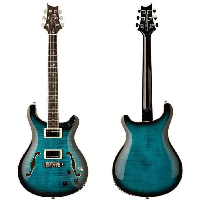 Paul Reed Smith SE Hollowbody II Piezo Electric Guitar – Peacock Blue Burst