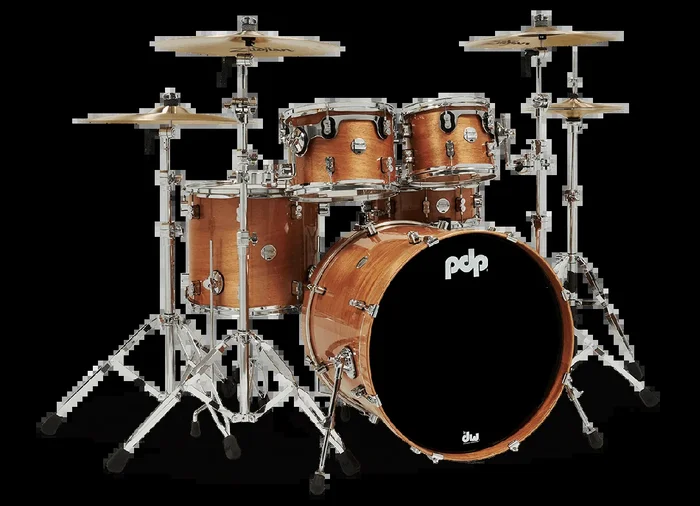PDP Concept Exotic 5-Pc Maple Shell Pack – Honey Mahogany