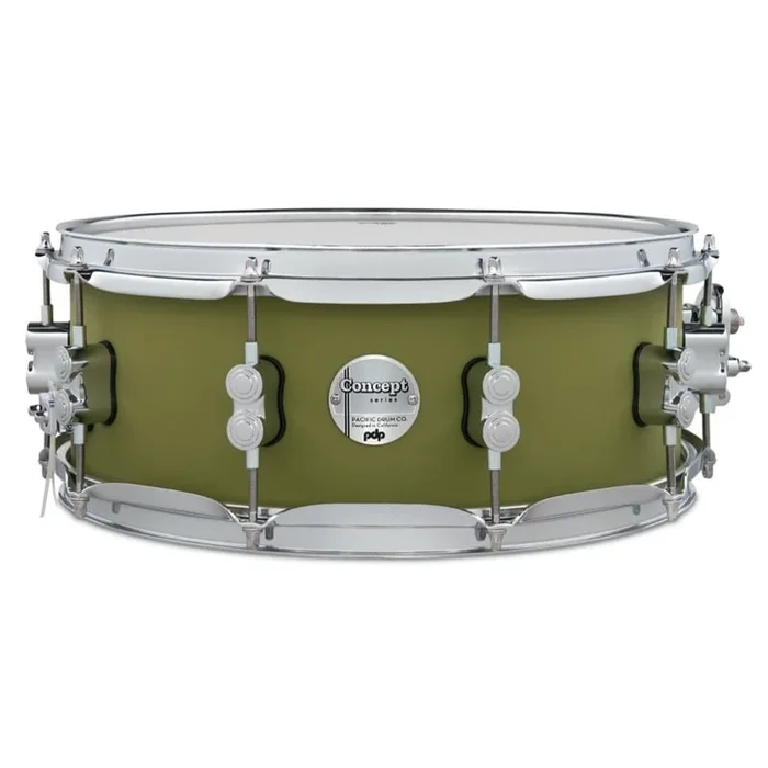 PDP Concept Maple Snare Drum 14×5.5 Satin Olive