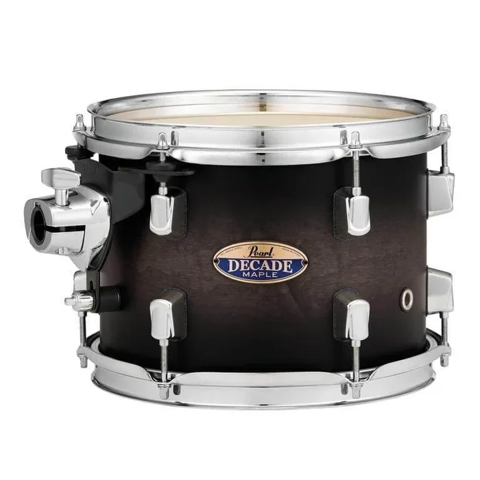 Pearl Decade Maple Tom 8×7 Satin Black Burst