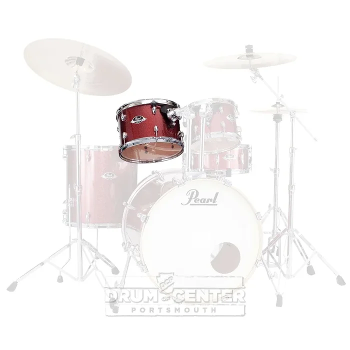 Pearl Export 12″x8″ Tom Black Cherry Glitter