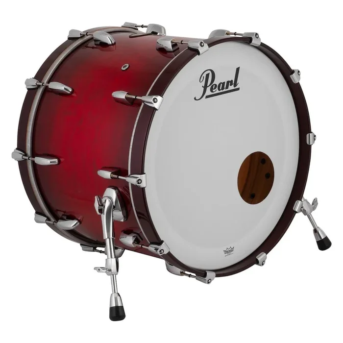 Pearl Masters Maple/Gum Bass Drum 22×16 (No Mount) Deep Redburst