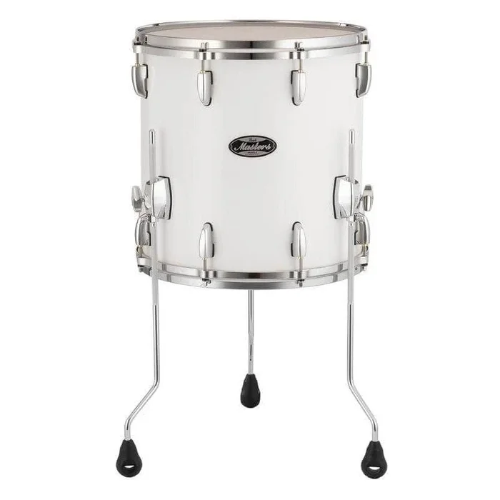 Pearl Masters Maple Pure Floor Tom 14×14 Arctic White