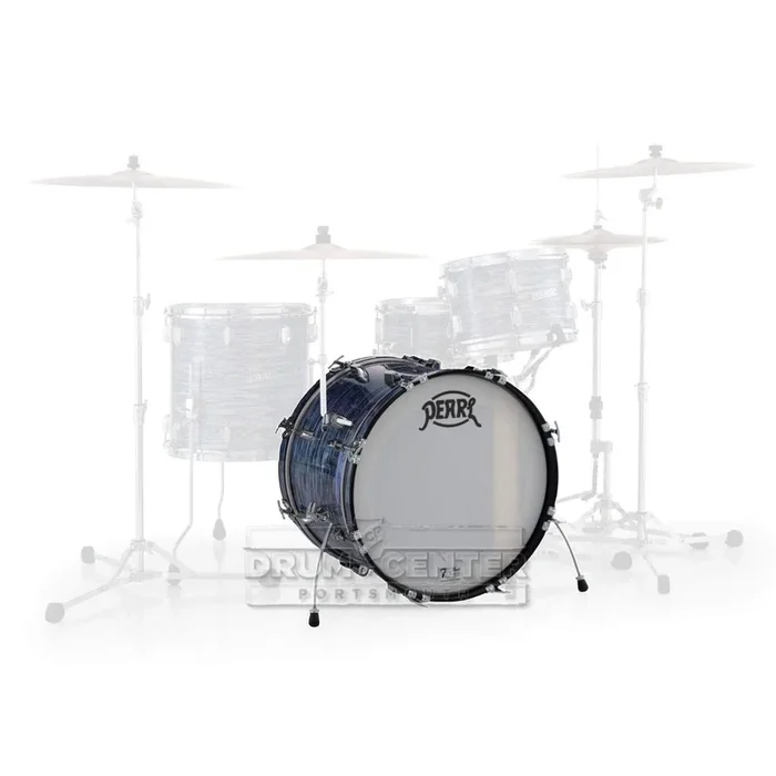 Pearl President Series Deluxe Bass Drum 20×14 Ocean Ripple
