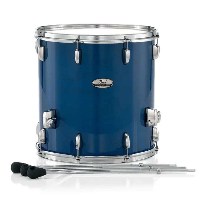 Pearl Professional Maple Floor Tom 16×16 Sheer Blue