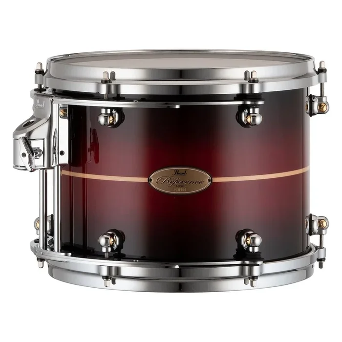 Pearl Reference One Tom 12×9 w/L-Bracket R2 Mount Red Burst Stripe