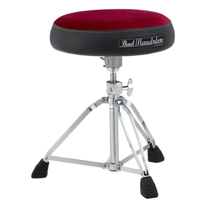 Pearl Roadster D1500 Multi-Core Donut Drum Throne – Red Top – DCP Exclusive!