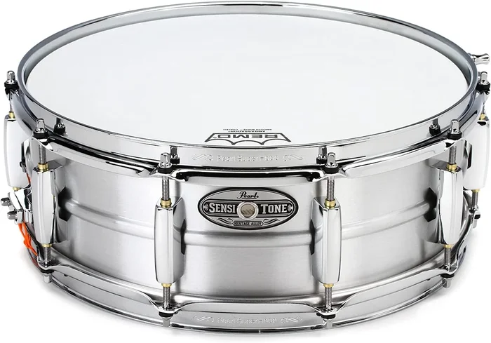 Pearl Sensitone Heritage Alloy Snare Drum – 14 x 5 inch – Aluminum