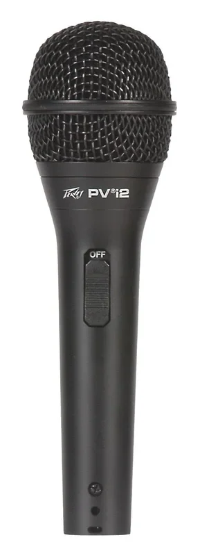 Peavey Pvi 2 Dynamic Vocal Cardiod Microphone with XLR Cable and Clip