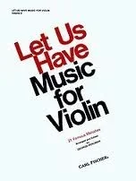 Perlman George (arr): Let Us Have Music for Violin Vol.2 (violin & piano)