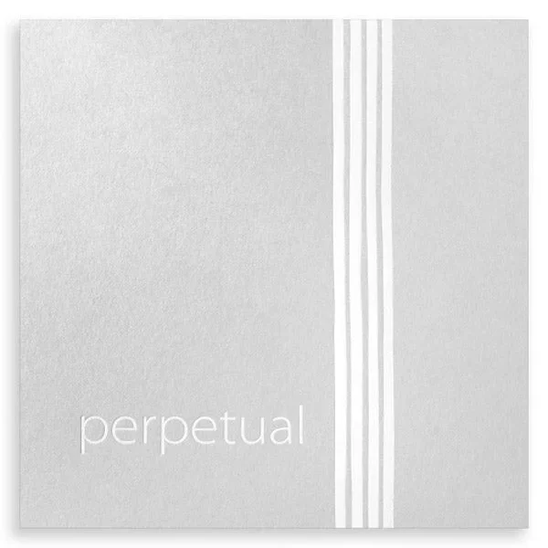 Perpetual Violin String Set – 4/4 – Medium Gauge with Platinum E and Synthetic-Aluminum a