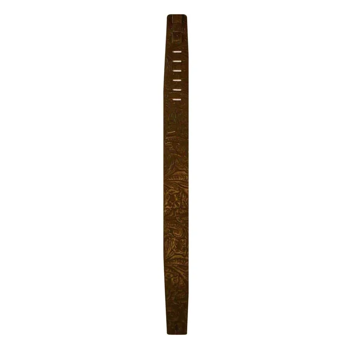 Perri’s Leather Embossed Western Flower – Brown