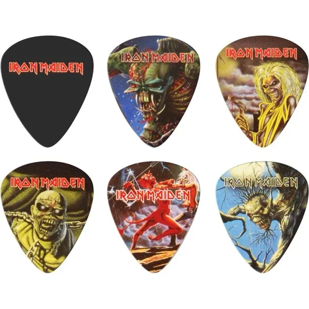 Perri’s Leathers LP-INM1 6 Pack Iron Maiden Guitar Picks