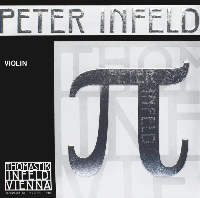 Peter Infeld (PI) Violin String Set – 4/4 – Medium Gauge with Platinum-Plated E